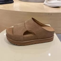 Retro Platform Roman Sandals Women's Summer Wear 2026 New Heightened Beach Slippers