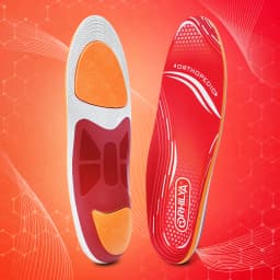 220lbs+ Plantar Fasciitis Orthopedic Sport Insole High Arch Support Men Women Sole, Flat Feet Pain Relief Orthotic Shoe Insert