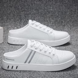 2026Summer Men's Casual Slippers Comfortable High-Quality Fashion Flat Sneakers Brand New Half Slippers for Men