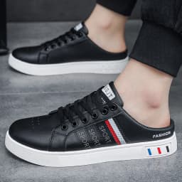 2026Summer Men's Casual Slippers Comfortable High-Quality Fashion Flat Sneakers Brand New Half Slippers for Men
