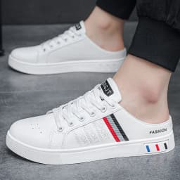 2026Summer Men's Casual Slippers Comfortable High-Quality Fashion Flat Sneakers Brand New Half Slippers for Men