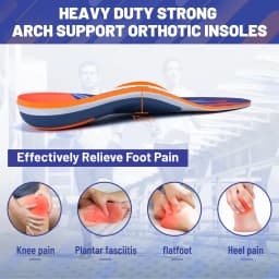 High Arch Support Plantar Fasciitis Orthopedic Shoe Sport Insole Men Women Flat Feet Sneaker Orthotic Plantillas Insert Sole