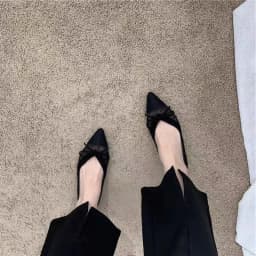 Fashionable Hot Selling New Comfortable Large Pize Women's Shoes Spring/Autumn Elegant Pointed Sexy Bow Banquet Mary Jane Shoes