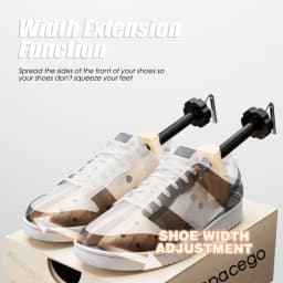 Repacego 1/2 Pc Wooden Shoe Trees Adjustable Shoe Stretcher Expander Men Women Unisex Length Width shoes Extender Keeper Heels