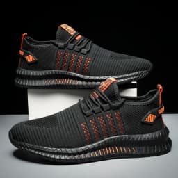 2026 New Fashion Sneakers Lightweight Men Casual Shoes Breathable Male Footwear Lace Up Walking Shoe