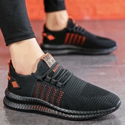 2026 New Fashion Sneakers Lightweight Men Casual Shoes Breathable Male Footwear Lace Up Walking Shoe
