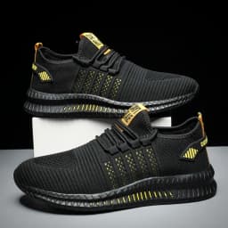 2026 New Fashion Sneakers Lightweight Men Casual Shoes Breathable Male Footwear Lace Up Walking Shoe