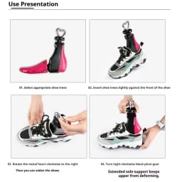 High Top Shoe Trees Boots Sneakers Shoe Stretchers Men Woman Shoes Tree Adjustable Length Width Shoes Stretcher 1Pcs