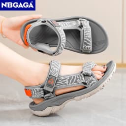 Ladies' Fashion Casual Flat Sandals Outdoor Summer Open-Toe Beach Shoes Soft Sole Comfort Women's Breathable Walking Sandials