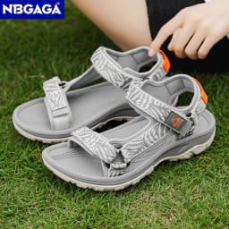 Ladies' Fashion Casual Flat Sandals Outdoor Summer Open-Toe Beach Shoes Soft Sole Comfort Women's Breathable Walking Sandials