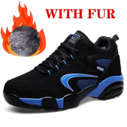 Men'S & Women'S Winter Casual Sneakers , Nubuck Upper & Rubber Outsole - for Hiking & Outdoor Activities, Hiking Boots