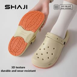 SHAJI Unisex Arch Support Quiet Clogs, Soft Wear Resistant Non Slip Comfortable Sandals for Indoor Outdoor Daily Wear