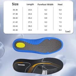 1Pair Carbon Fiber Insoles Carbon Plate Sports Running Lightweight Football Basketball Shock Absorption Hiking Insoles