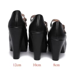 8 10 12cm Small Size 32-43 Shallow Thick Bottom Platform Pumps Women 2026 Block High Heels Shoes for Office Model Wedding Dress