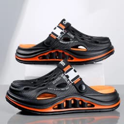 Summer Men's Beach Clogs Outdoor Sandals Comfortable Slippers EVA Slides For Men Casual Garden Shoes Male Women Beach Slippers