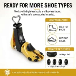 adjustable Shoe Stretcher Men Women heavy duty shoes stretchers Extend widen shaper shoe tree for High & Low Top Shoes and Boots