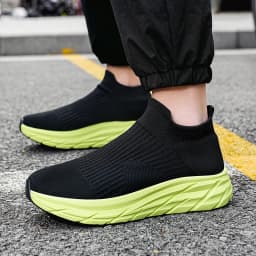 MAEDEF Men's Running Shoes Lightweight Breathable Mesh Elastic Comfortable Durable Fashion Casual Hot Selling Sports Sneakers