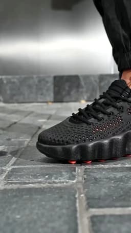 Men's Breathable Running Shoes Cushioned Non-slip Woman Casual Sneakers Massage Athletic Footwear for Outdoor Jogging Sports
