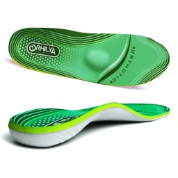 IFitna High Arch Support Orthopedic Sport Insole Plantar Fasciitis Relief Flat Foot Men Women Orthotic Insert Shoe Sole