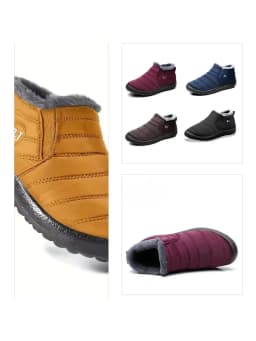 2005 New Boots Men's Snow Outdoor Men's Shoes Warm Winter Boots Mountaineering Ankle Boots Waterproof Men's Shoes Work Shoes