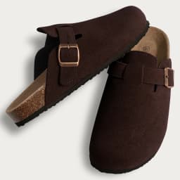 Half Drag Sandals Clogs For Women And Men Cork Suede Mules Slipper Classic Cork Antislip For Outdoor Slippers With Arch Support