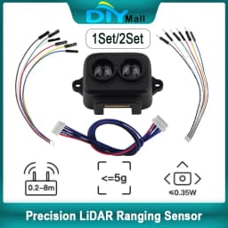 TF-Luna LiDAR Distance Sensor Module Single-Point Micro Ranging 5V UART/I2C for Arduino Pixhawk Drone Robot Obstacle Avoidance