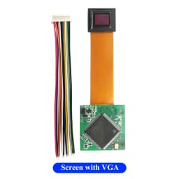 0.39 Inch OLED Display Viewfinder 1024*768 Night Vision HDMI AV VGA Input EVF Monocular Microdisplay Module for Thermal Imaging