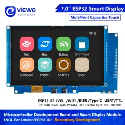 ESP32-S3 7 inch Capacitive Touch Screen Development Board IPS TFT Display Touch Screen Ar-duino LVGL WIFI BLe Uart Smart Module