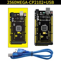 Keyestudio 2560MEGA WiFi /Plus/ Pro / Development Board+USB Cable Compatible for Arduino MEGA2560 R3 Microcontroller Boards
