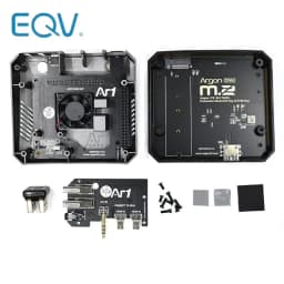 Raspberry Pi 4B Argon One M.2 SSD Aluminum Case, With M.2 SSD Expansion Slot