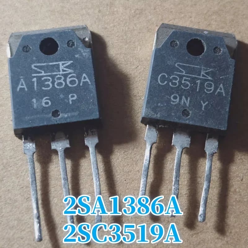 10pairs Original disassembly 2SA1386A 2SC3519A A1386A/C3519A 2SA1386/2SC3519