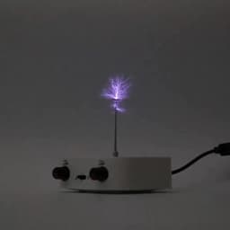 Music Tesla Coil Bluetooth/AUX Dual Mode Music Box Artificial Lightning AC110-240V Touchable Audio Input Science Experiment