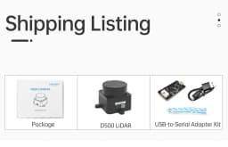 LDROBOT D500 D800 Lidar Kit DTOF Laser Radar Lidar Scanner 360° 30000Lux 5000Hz Support ROS1 ROS2 for Indoor and Outdoor