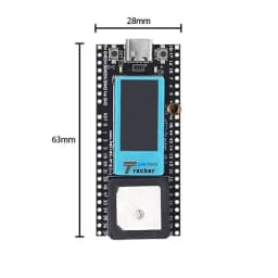 Heltec ESP32 LoRa Meshtastic Asset Tracker SX1262 Wi-Fi Bluetooth GPS Tracker for Vehicle Bike Kids Pet Car Fitness Tracker