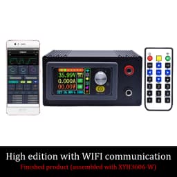 High-end DC DC Buck Converter CC CV 0-50V 6A 8A 216W 400W Power Module Adjustable Regulated laboratory power supply WIFF APP