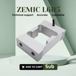ZEMIC L6H5 Weighing Sensor L6H5-C3 Cantilever Load Cells Weighing Force Sensor Compression Industrial Robot Automation Tester