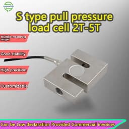 Durable S Type Load Cell for Industrial Applications, Custom Sizes and Accessories,3.High Precision S Type Load Cell, Factory