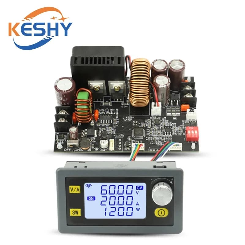 XY6020L CNC Adjustable Direct Current Stabilized Voltage Power Supply Base Plate Constant Voltage and Current Step-down Module