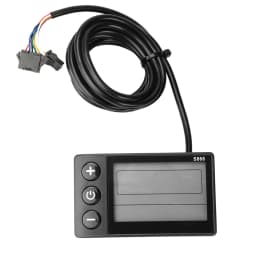 36V 48V 64V 30A Electric Vehicle Motor Controller 750-1500W Sine Wave Three-Mode Driver SM Connector Instrument Bicycle S866