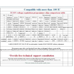 TJKJ TCON V1.2 VGH VGL VCOM Voltage Regulation Programmer VGH VGL VCOM Burning Tool Voltage Regulator Tool TV Panel Repair Tools