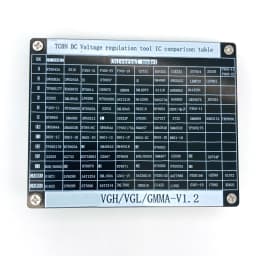 TJKJ TCON V1.2 VGH VGL VCOM Voltage Regulation Programmer VGH VGL VCOM Burning Tool Voltage Regulator Tool TV Panel Repair Tools