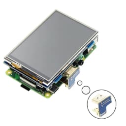 3.5 inch LCD HDMI USB Touch Screen Real HD 1920x1080 LCD Display Py for Raspberri 3 Model B / Orange Pi (Play Game Video)MPI3508