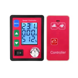 PWM Wireless Remote Control Intelligent DC Brush Motor Speed Controller Support voltage and current monitoring DC6V-55V 20A