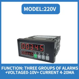 Weighing Sensor Indicator Transducer Display Unit Double 5-Digit Segment High Speed Acquisition Instrument for Load Cell