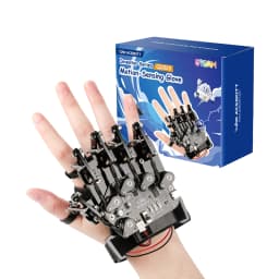 ESP32 Motion Sensing Glove Supports Arduino ACECode Python DIY Robotic STEM Toy Starter Kit Five Fingers Arm for Codin Robot Kit