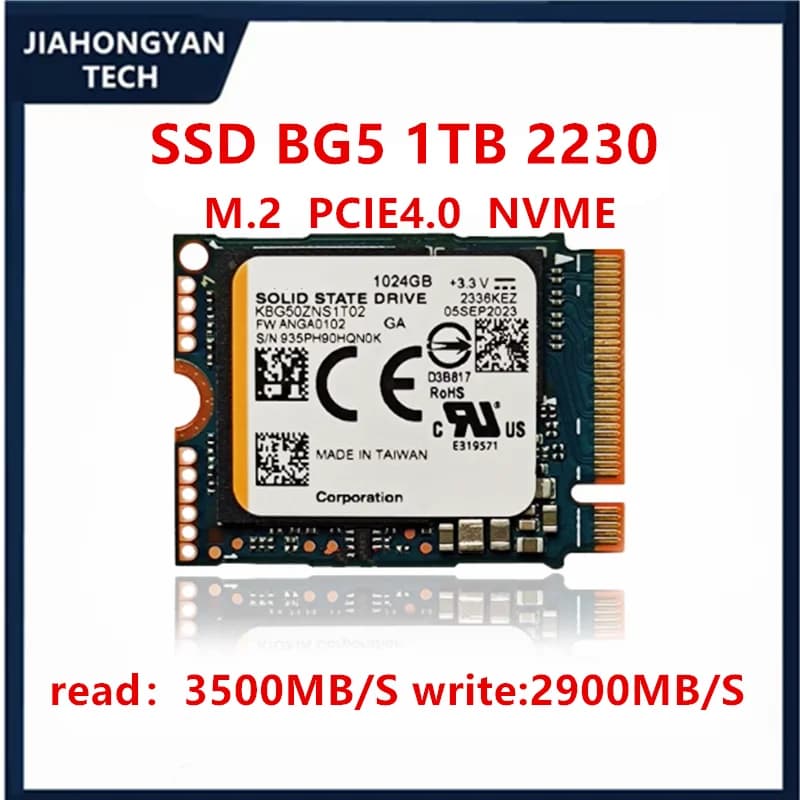 Original For Toshiba Kioxia SSD BG5 1T M.2 2230 2280 2242 NVMe PCIE4.0 BG4 128G High Speed Desktop Laptop Solid State Drive