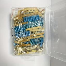 640Pcs 2W 1% 0.33R-1M 64ValuesX10Pcs Metal Film Resistor Kit Set