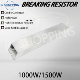 1PCS RXLG Aluminum Shell Braking Resistor 1000W 1200W 1500W 10R 20R 30R 40R 50R 75R 100R 150R 300R 400 Ohm