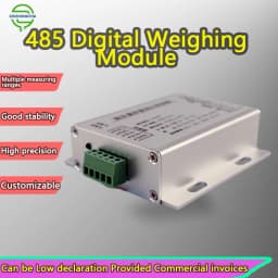 High Accuracy Single Channel Load Cell Transmitter RS485 Modbus RTU Digital Calibration Sigma-Delta AD Wide Temperature −40~85°C