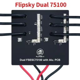 BoMsFlipsky Dual 75100 With Aluminum PCB Based On VESC For Electric Skateboard / Scooter / Ebike Speed Controller